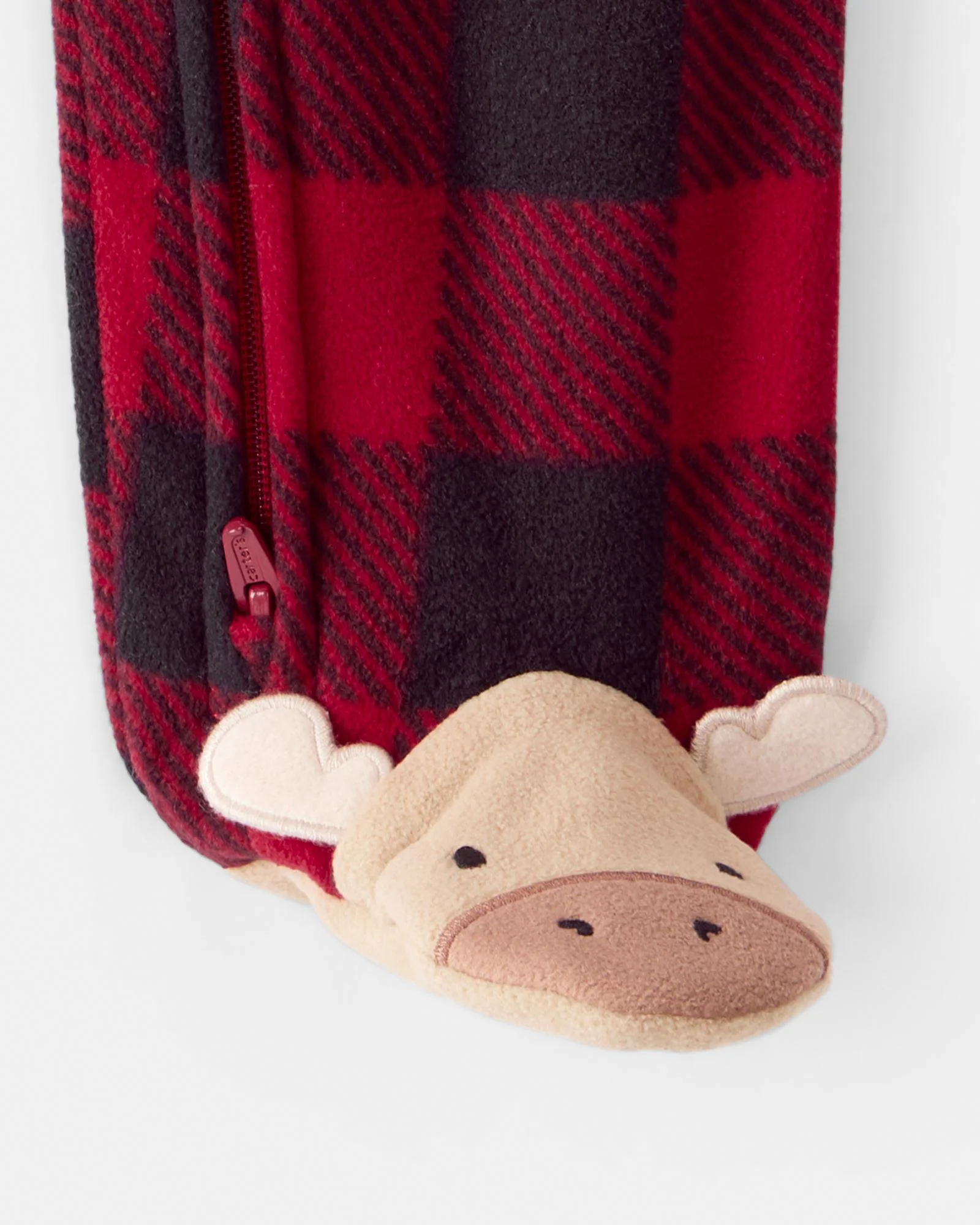 Carter's Pijama din microfleece Plaid Print Christmas foto