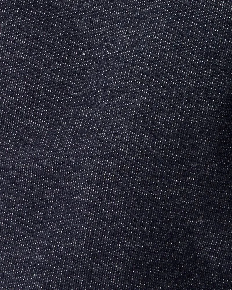 Carter's Set 3 piese Red Solid Denim - vesta fara maneci, pantaloni si body foto