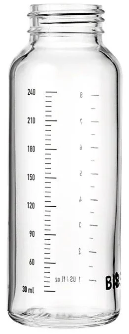Recipient pentru biberon din sticla anticolici BIBS, 240 ml foto