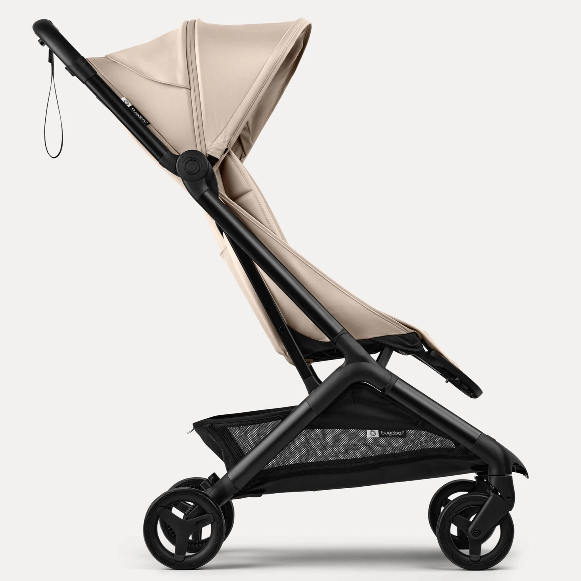Carucior ultracompact Bugaboo Butterfly 2 Black/Desert Taupe foto