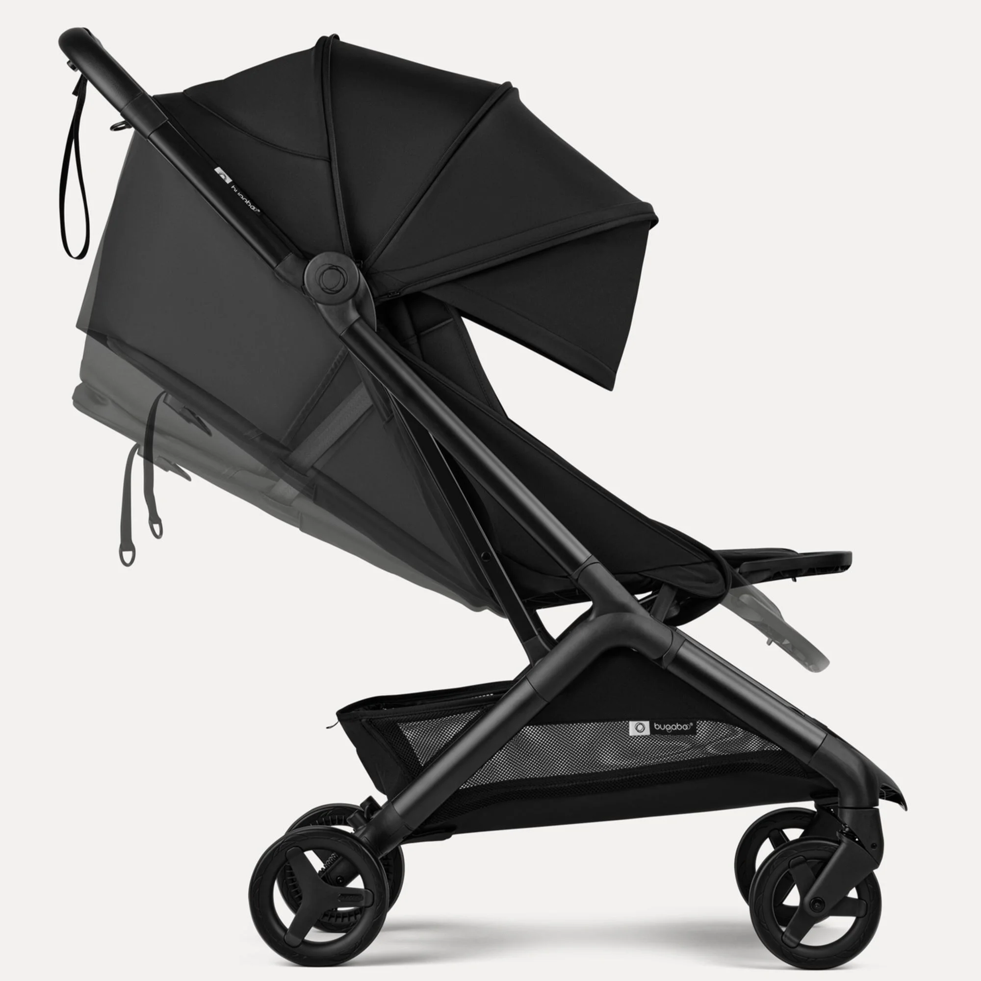 Carucior ultracompact Bugaboo Butterfly 2 Black/Desert Taupe foto
