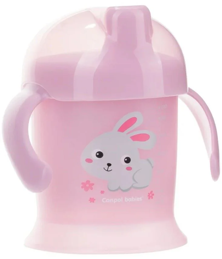 Кружка-непроливайка Canpol Bunny&Company, 200 мл foto