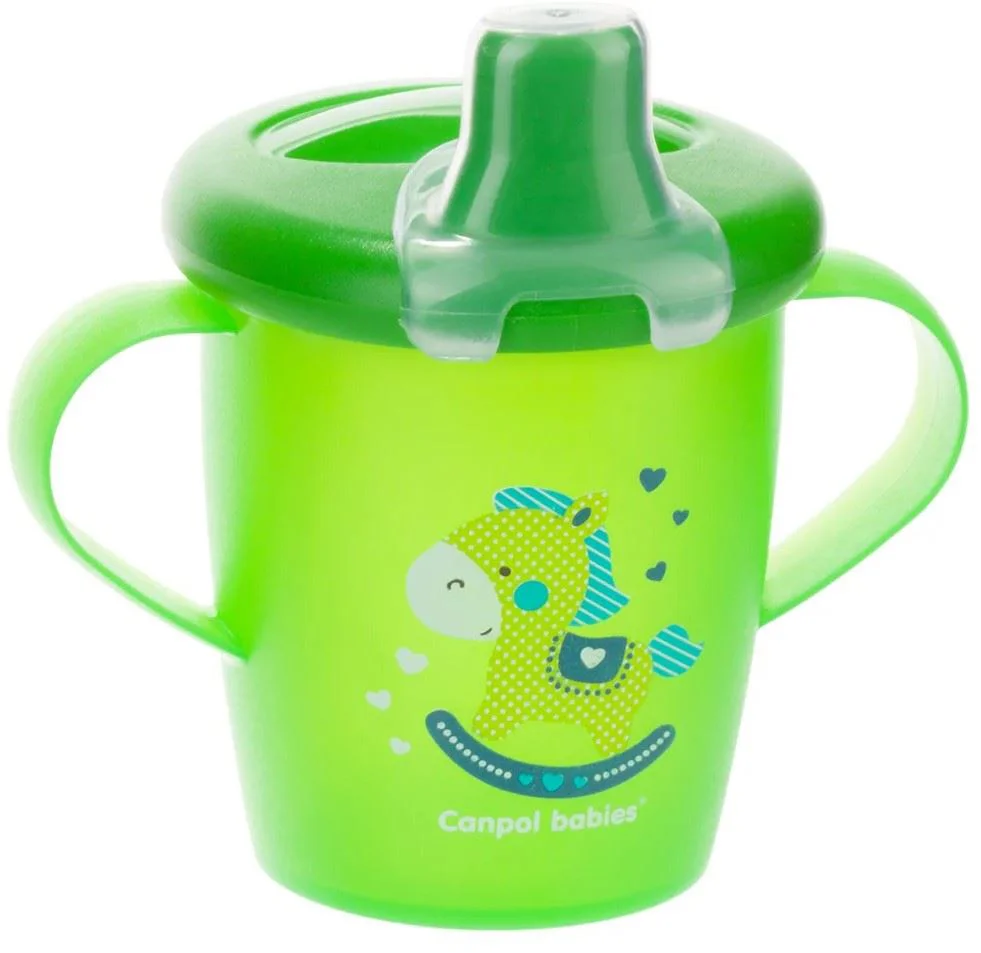 Cana antivarsare Canpol Green Toys, 250 ml foto