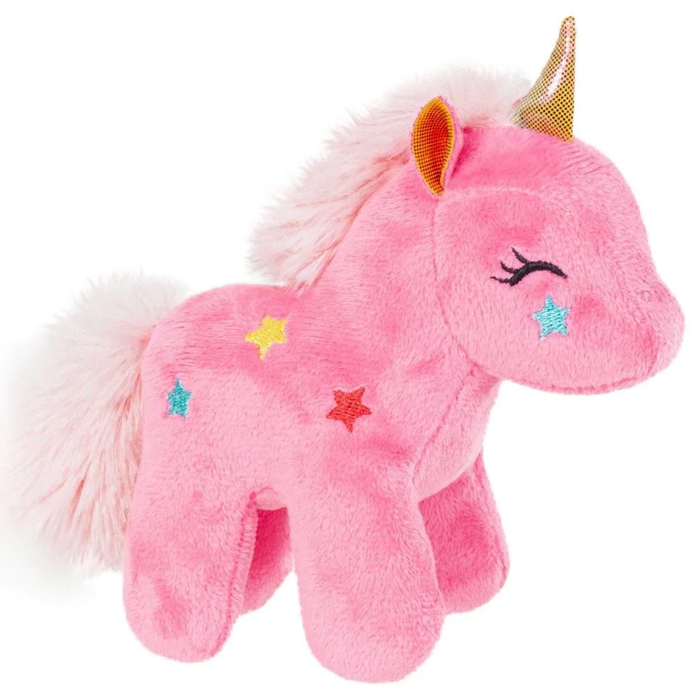 Jucarie de plus Stip Unicorn multicolor, 13 cm foto