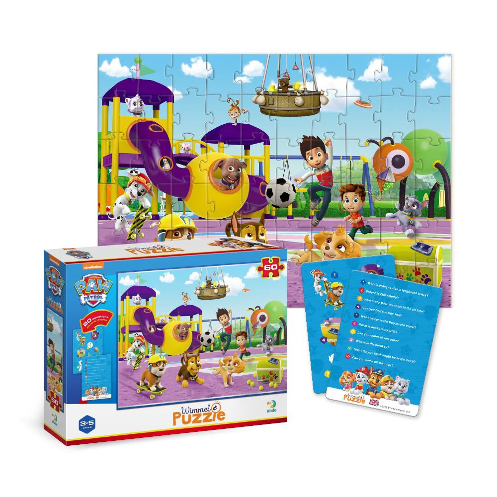 Puzzle Dodo Paw Patrol: La plimbare, 60 el. foto