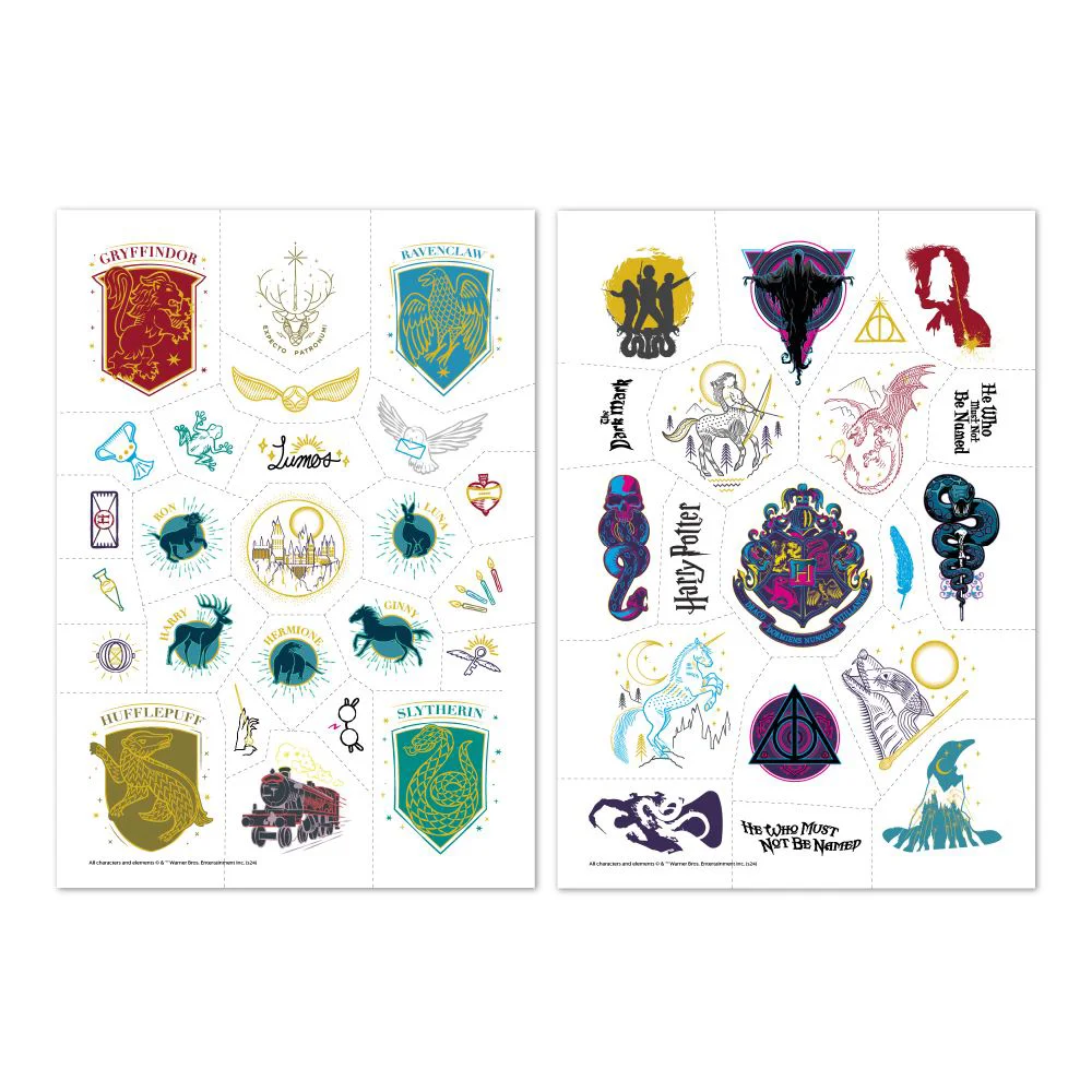 Set de tatuaje temporare Dodo Harry Potter Simboluri, 45 buc. foto