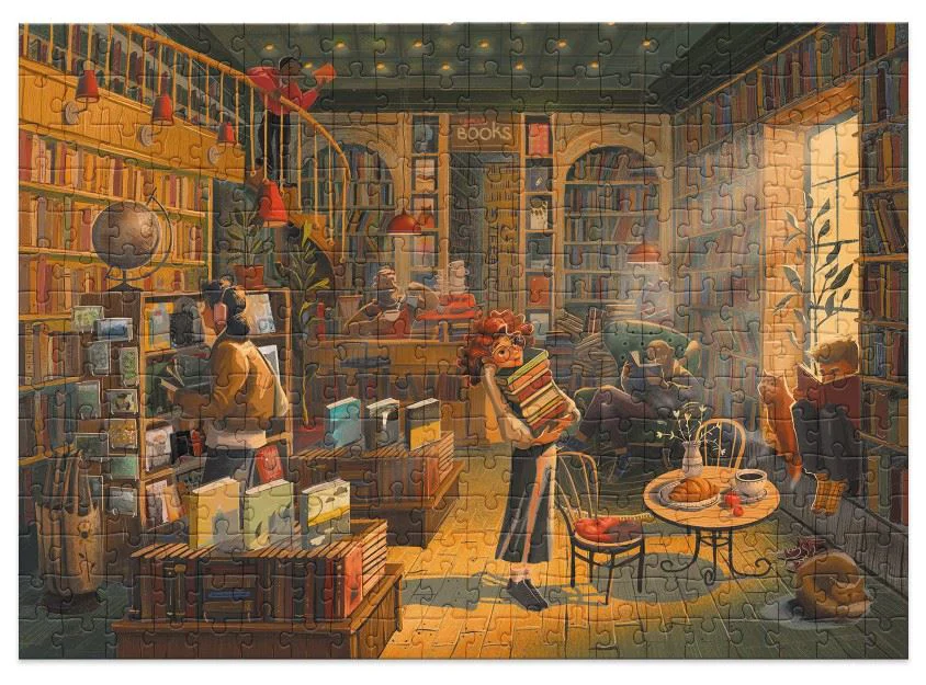 Пазл Dodo Стиль жизни: Книжный магазин, 300 эл. foto