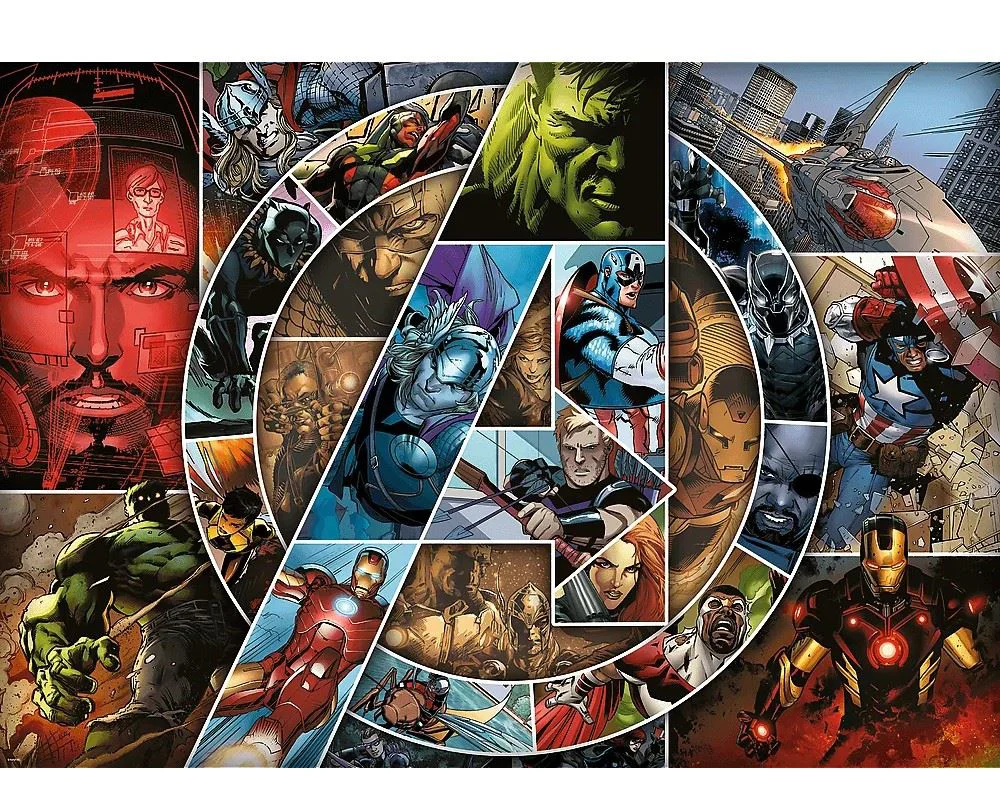 Puzzle Trefl Avengers: Heroes, 1000 el. foto