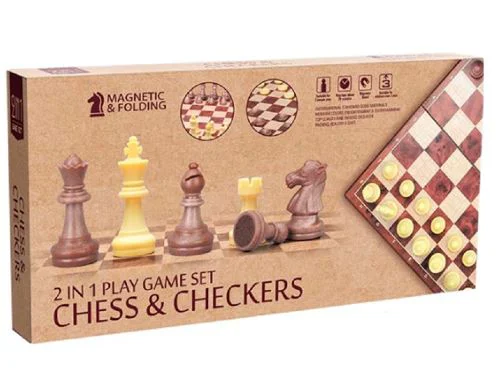 Joc de masa Board Games Sah si Dame foto