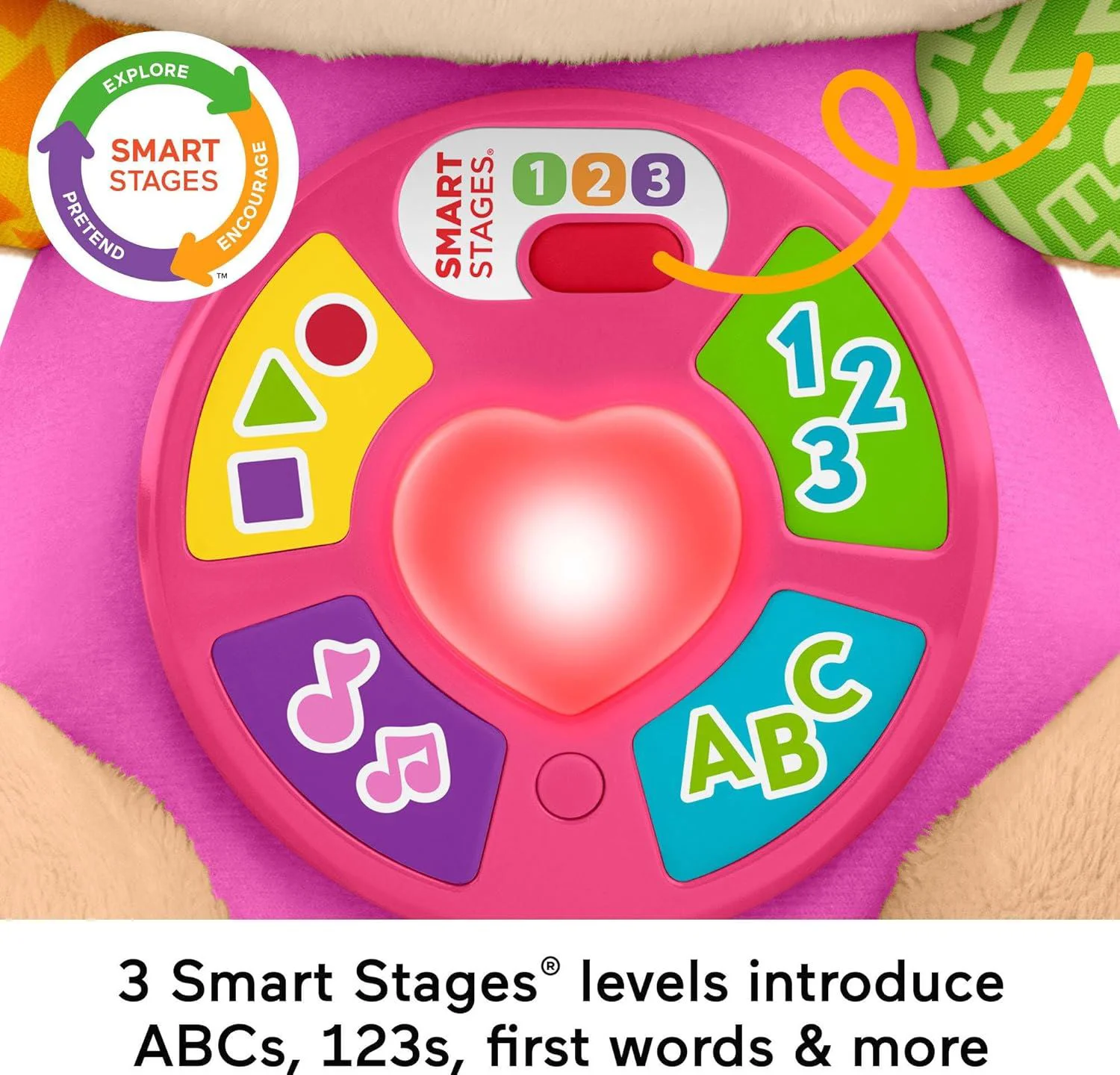Surioara Catelusului interactiv Fisher-Price Laugh&Learn, RO foto