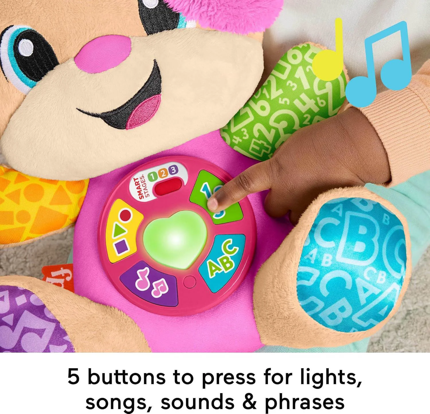 Surioara Catelusului interactiv Fisher-Price Laugh&Learn, RO foto