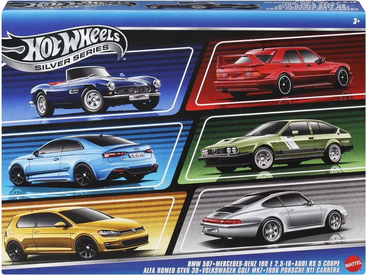 Set de masinute Hot Wheels "Euro Style", 1:64 foto