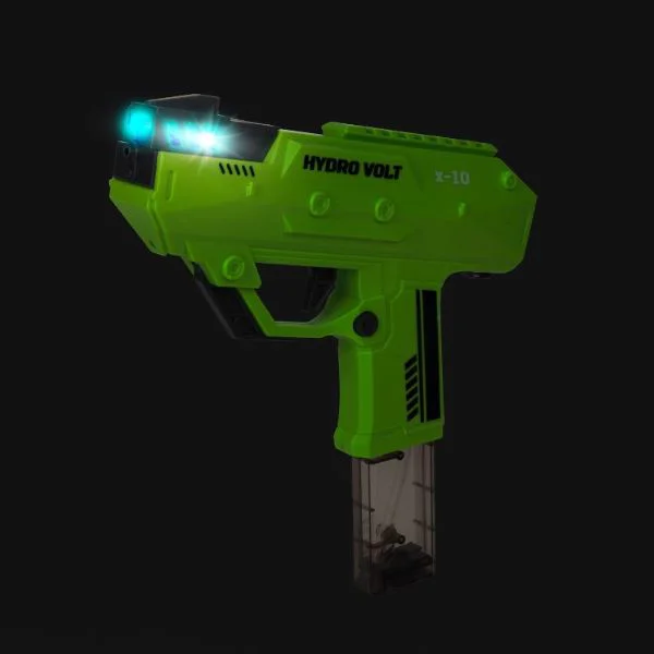 Пистолет водяной Toi-Toys Hydro Volt X10 с подсветкой, в ассорт. foto