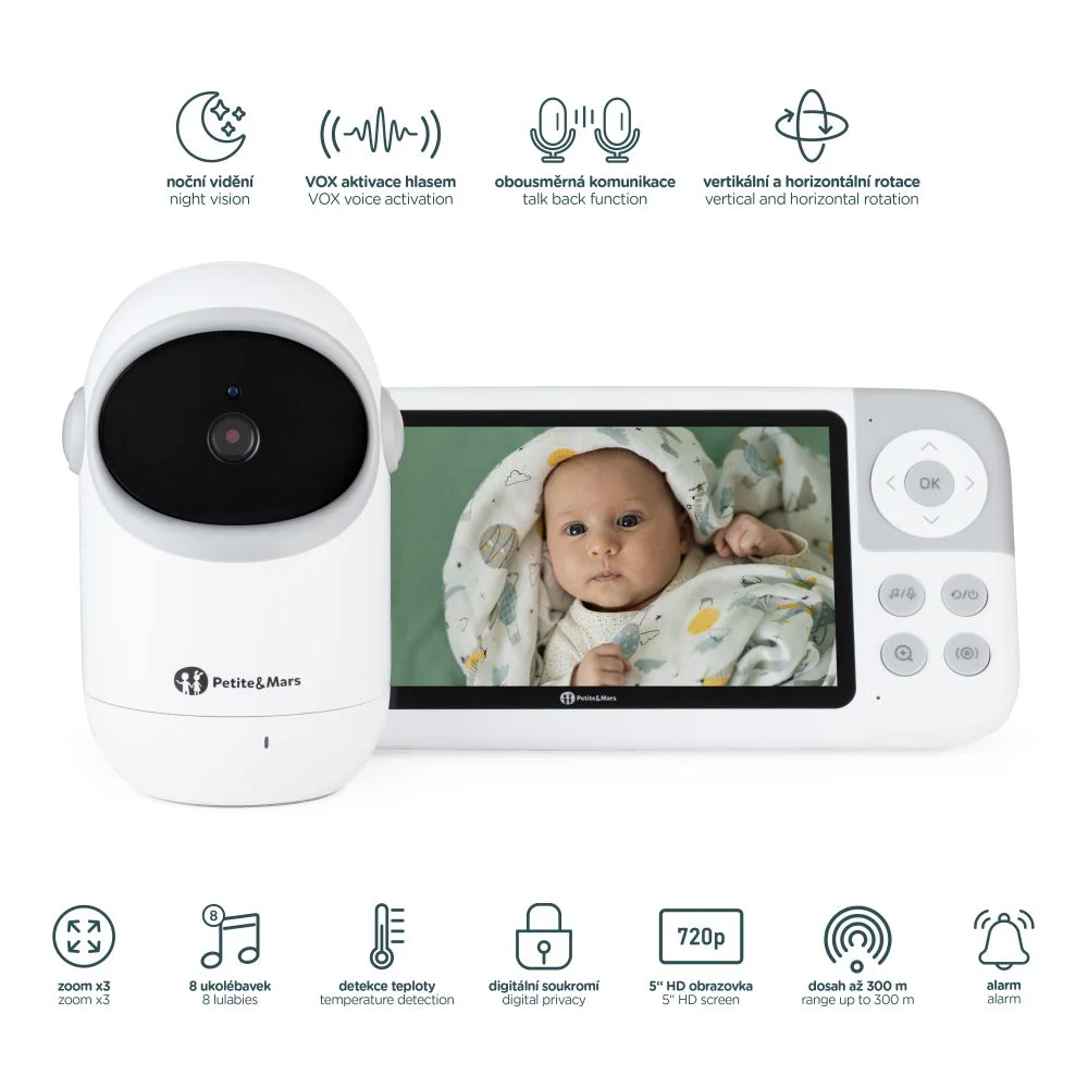 Monitor video digital Petite&Mars Eve 5.0 foto