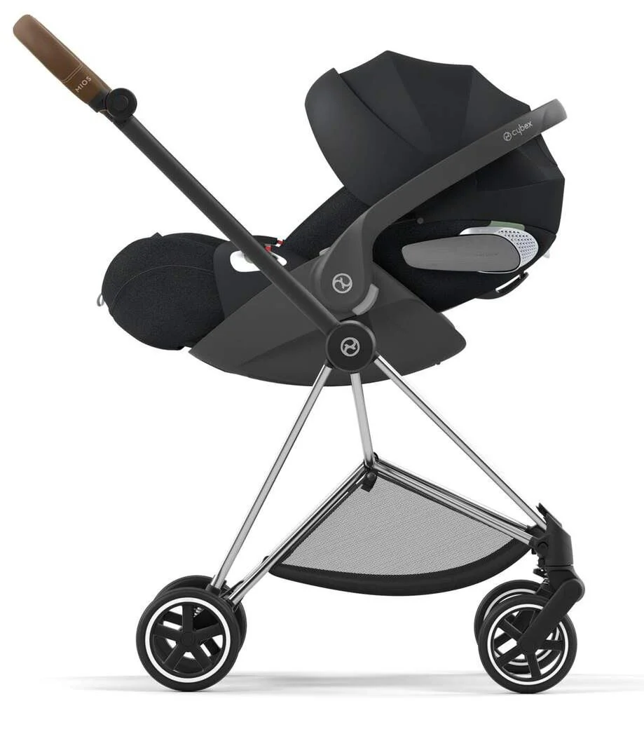 Рама для коляски Cybex Mios Chrome Brown Chrome foto