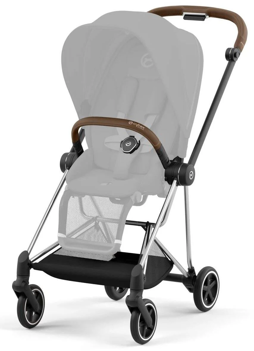Рама для коляски Cybex Mios Chrome Brown Chrome foto