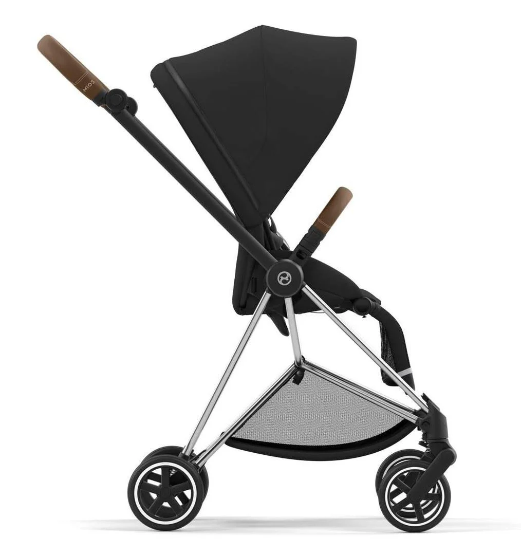 Рама для коляски Cybex Mios Chrome Brown Chrome foto