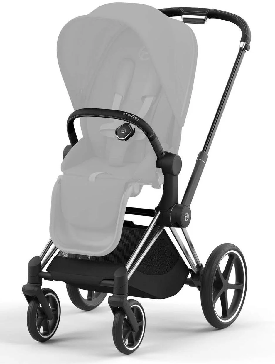 Cadru pentru carucior Cybex Priam Platinum Chrome Black foto