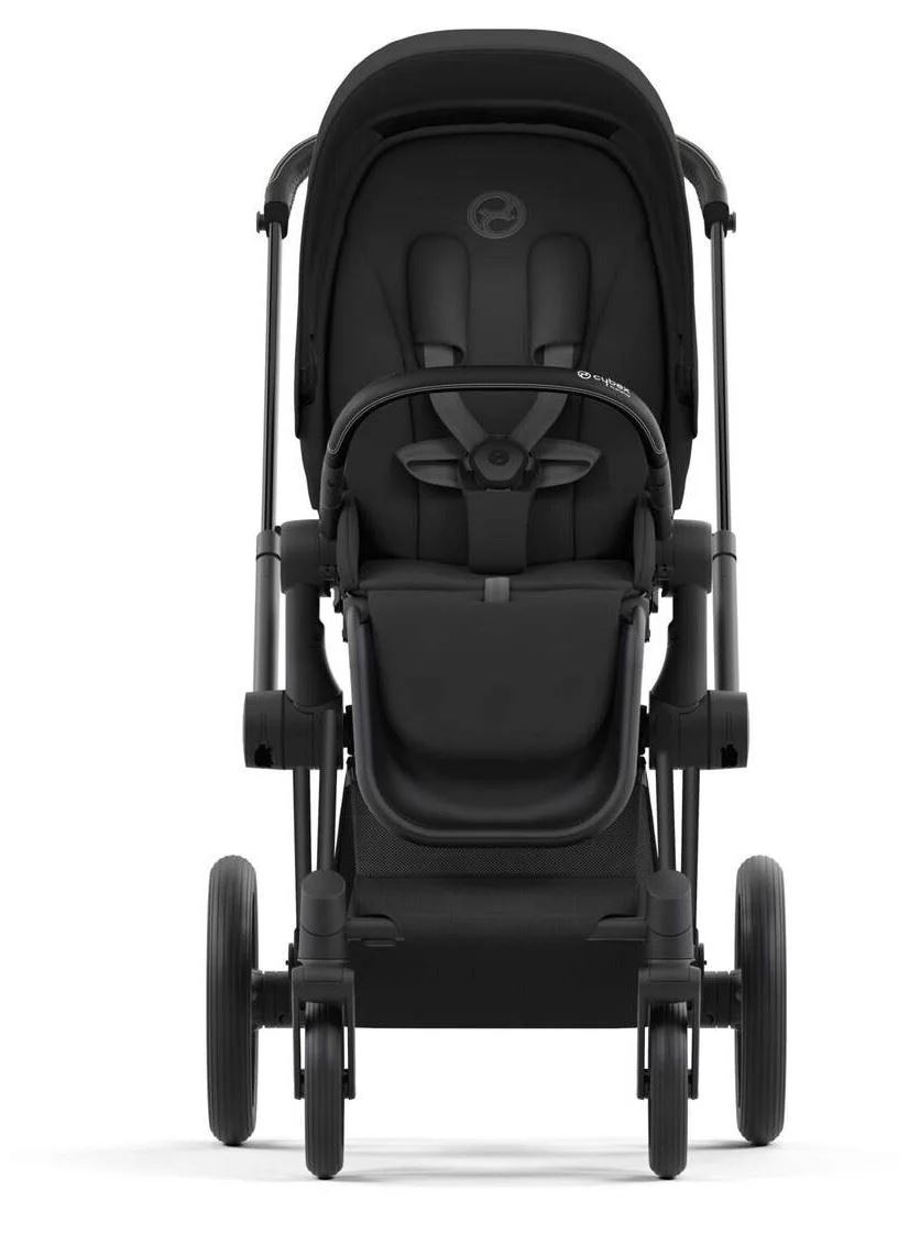 Cadru pentru carucior Cybex Priam Platinum Matt Black Chrome foto