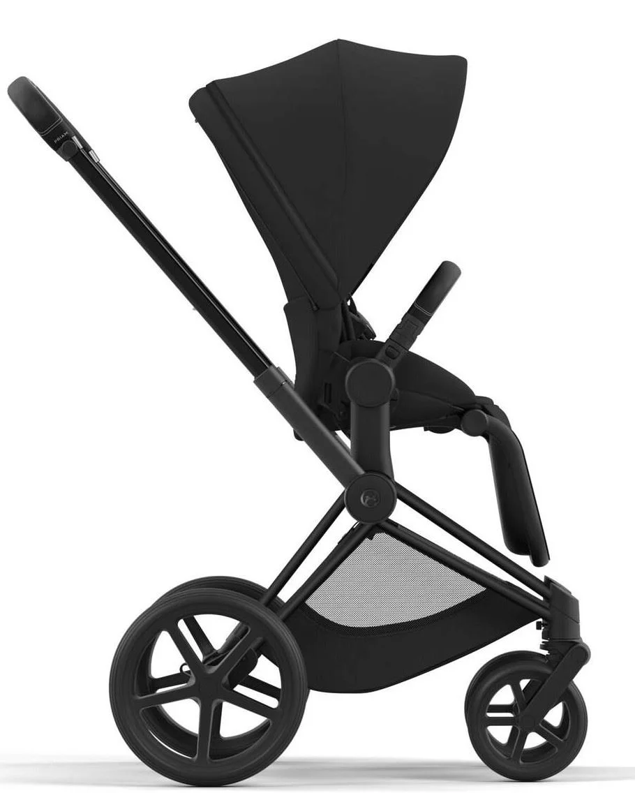 Cadru pentru carucior Cybex Priam Platinum Matt Black Chrome foto