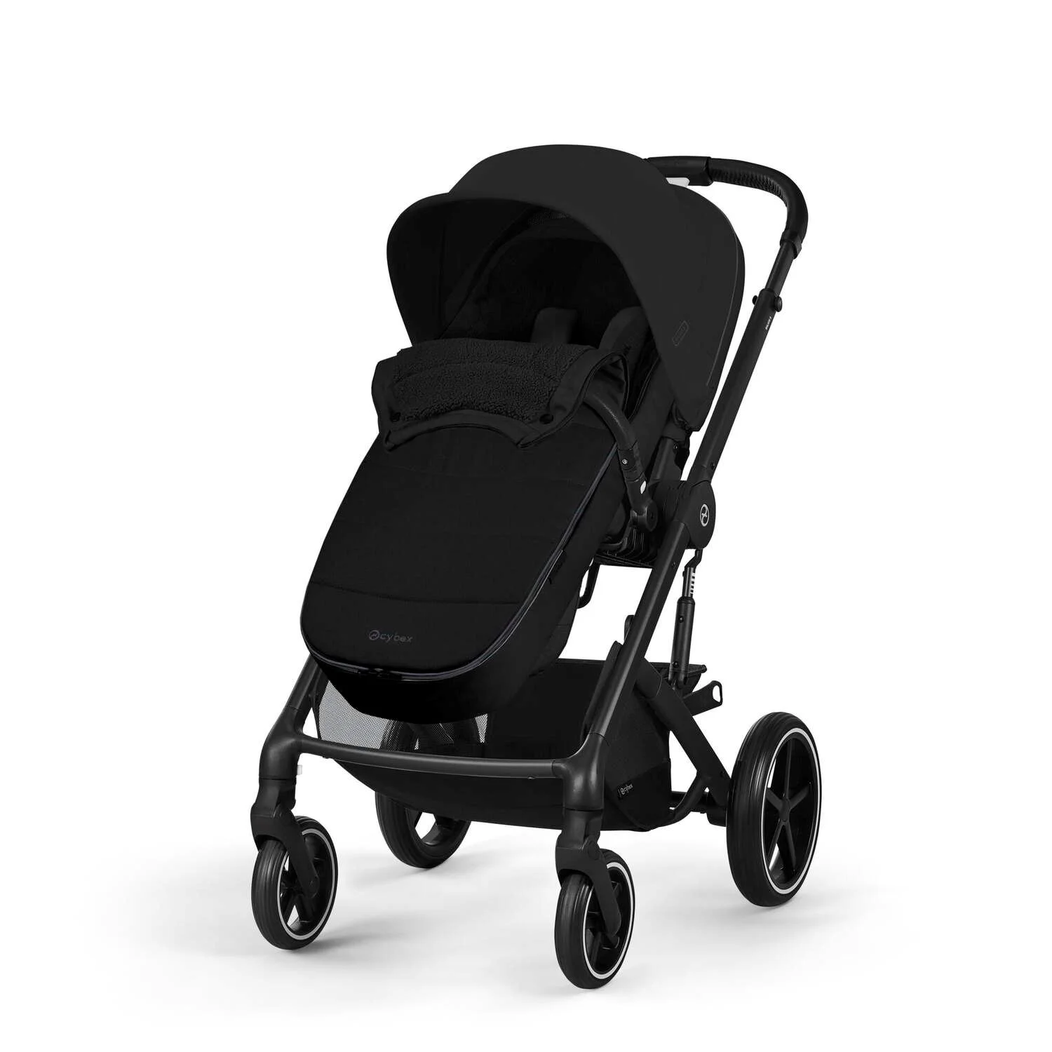 Зимний конверт-чехол для коляски Cybex Gold Black foto
