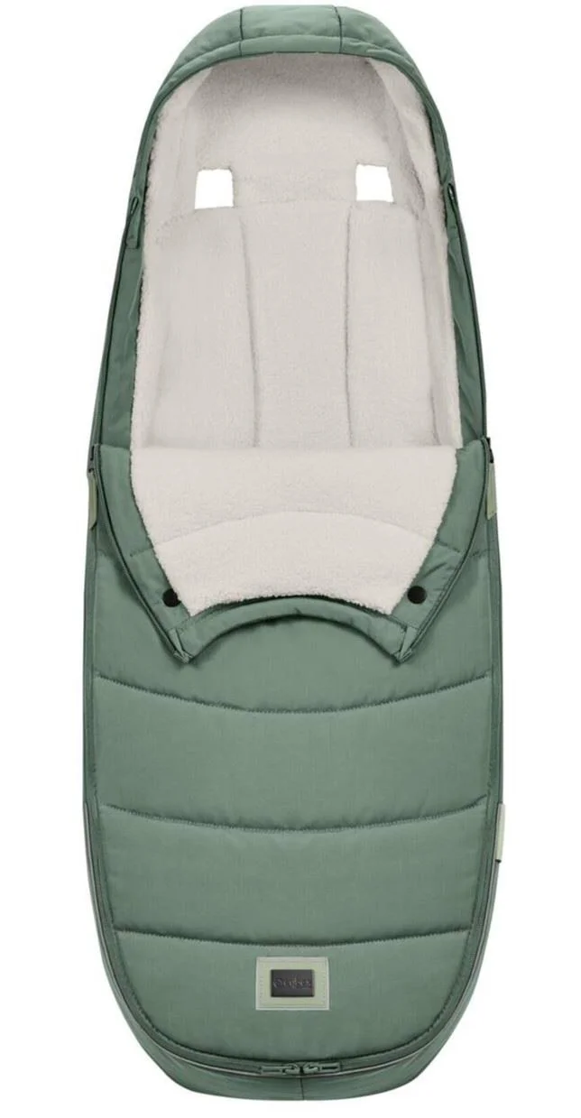 Husa de iarna pentru carucior Cybex Platinum Leaf Green foto