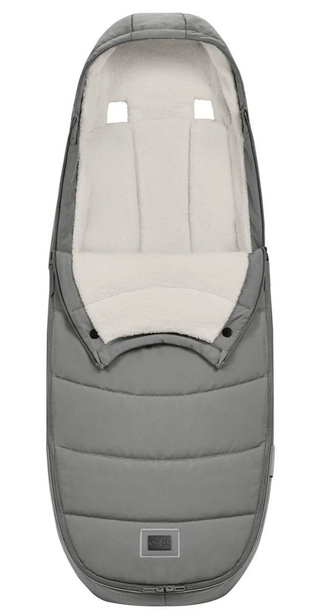 Husa de iarna pentru carucior Cybex Platinum Mirage Grey foto