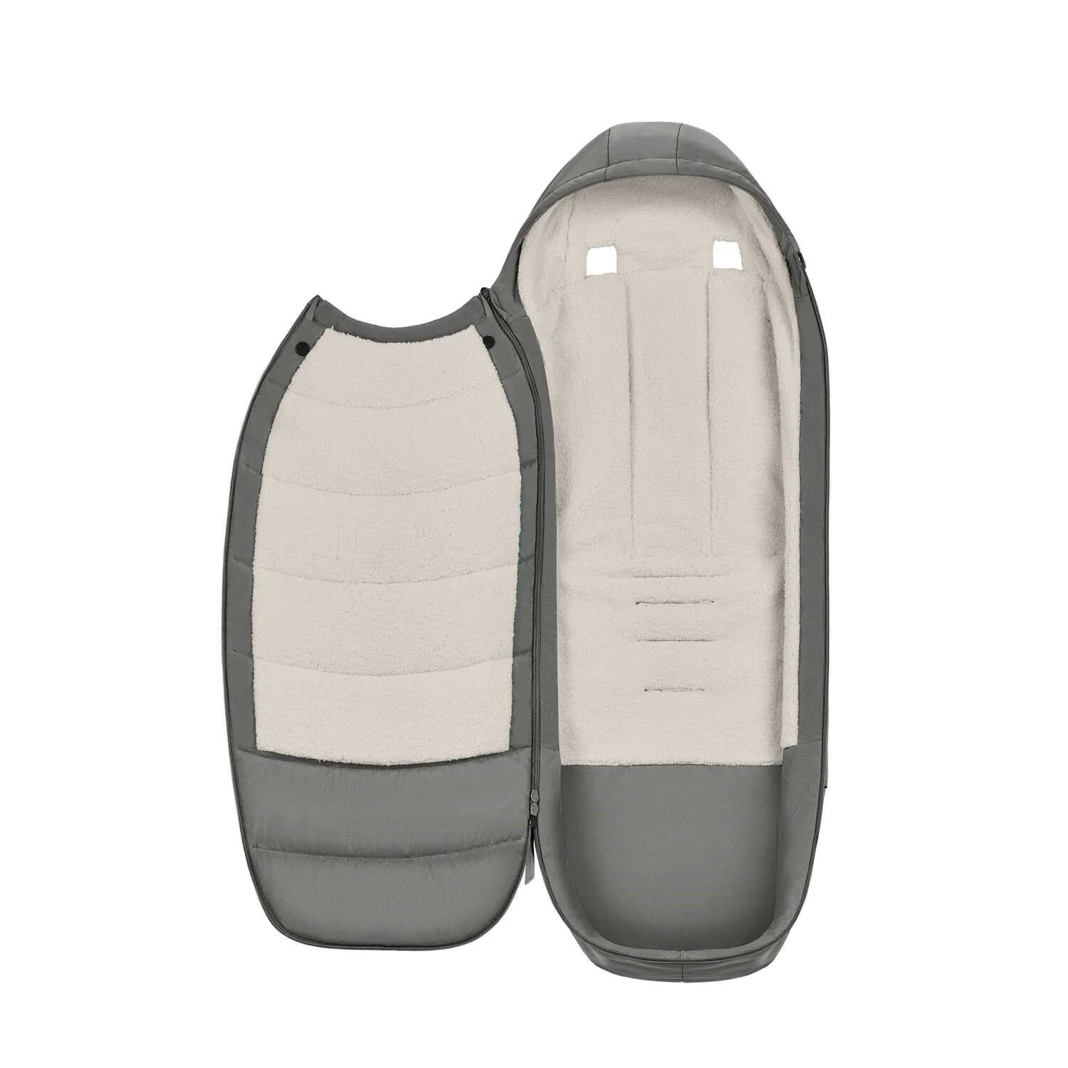 Husa de iarna pentru carucior Cybex Platinum Mirage Grey foto