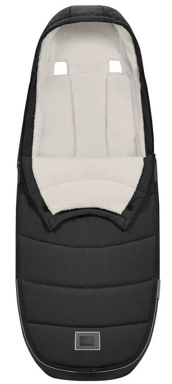 Зимний конверт-чехол для коляски Cybex Platinum Sepia Black foto