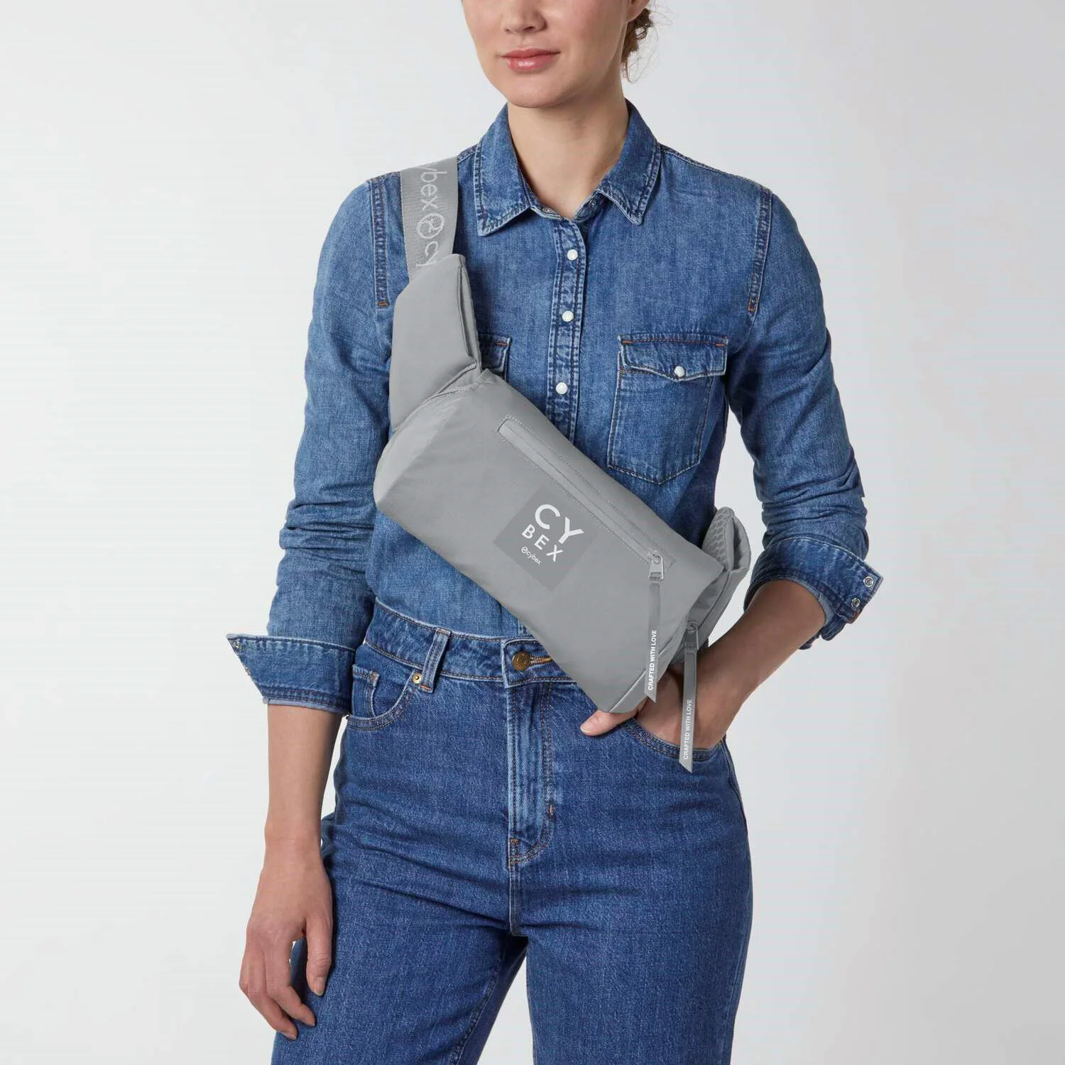 Marsupiu Cybex Coya Thunder Grey foto