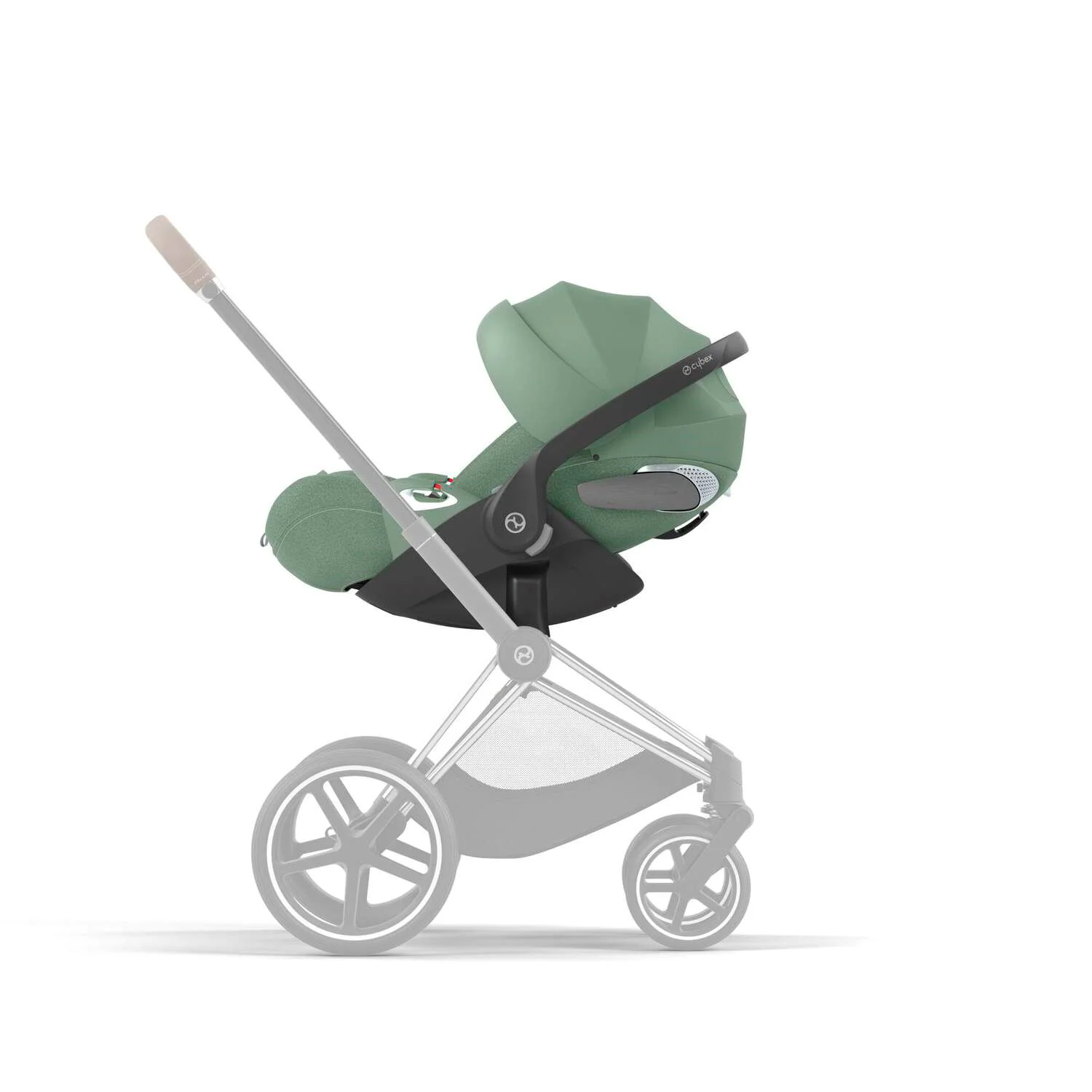 Scoica auto i-Size Cybex Cloud T i-Size Plus Leaf Green, 45-87 cm foto