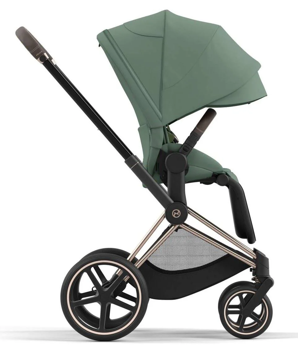Set textil pentru carucior Cybex Priam Leaf Green foto