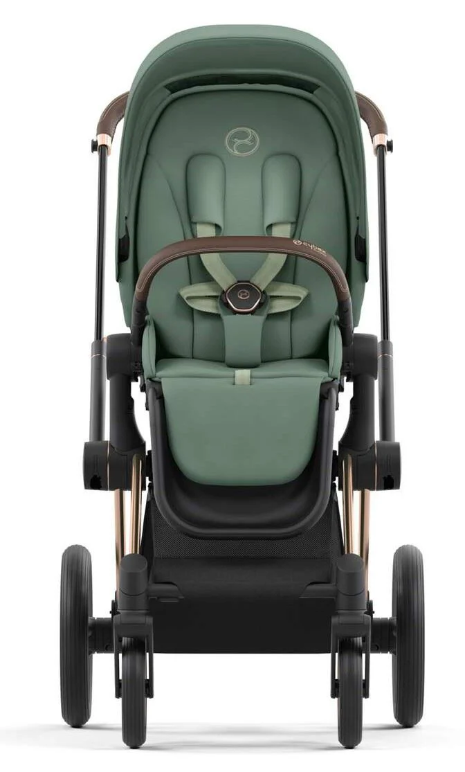 Set textil pentru carucior Cybex Priam Leaf Green foto