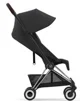Carucior Cybex Coya Chrome Dark Brown Sepia Black Black foto