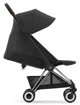 Carucior Cybex Coya Chrome Dark Brown Sepia Black Black foto