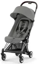 Carucior Cybex Coya Chrome Dark Brown Mirage Grey Dark Grey foto