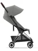 Carucior Cybex Coya Chrome Dark Brown Mirage Grey Dark Grey foto