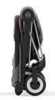Carucior Cybex Coya Chrome Dark Brown Mirage Grey Dark Grey foto