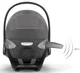 Автолюлька i-Size Cybex Cloud T i-Size Mirage Grey Dark Grey, 45–87 см foto