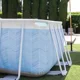 Piscina Intex Chevron prism frame rectangular, 400x200x100 cm, 6836 l, cadru metalic foto