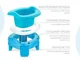 Olita de calatorie 3 in 1 HandyPotty Roxy Kids Purple/Pink foto