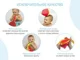 Ковш для купания малышей с мягким краем Roxy Kids Flipper Purple foto