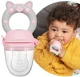 Ниблер для прикорма Roxy Kids с силиконовой сеточкой Piggy Pink foto