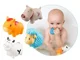 Set de jucarii de baie Roxy Kids Farm, 4 buc. foto