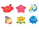 Set de jucarii de baie Roxy Kids Sea Creatures, 6 buc. foto