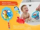 Set de jucarii de baie cu plasa Roxy Kids Sea Creatures, 7 buc. foto