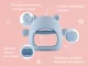 Силиконовый прорезыватель с ручкой Roxy Kids Bear Pink foto