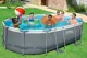 Бассейн Bestway Power Steel Oval, 488x305x107 см, 10949 л, металлический каркас foto