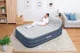 Надувной матрас Bestway с электрическим насосом и изголовьем, 226x152x84 см foto