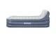 Надувной матрас Bestway с электрическим насосом и изголовьем, 226x152x84 см foto